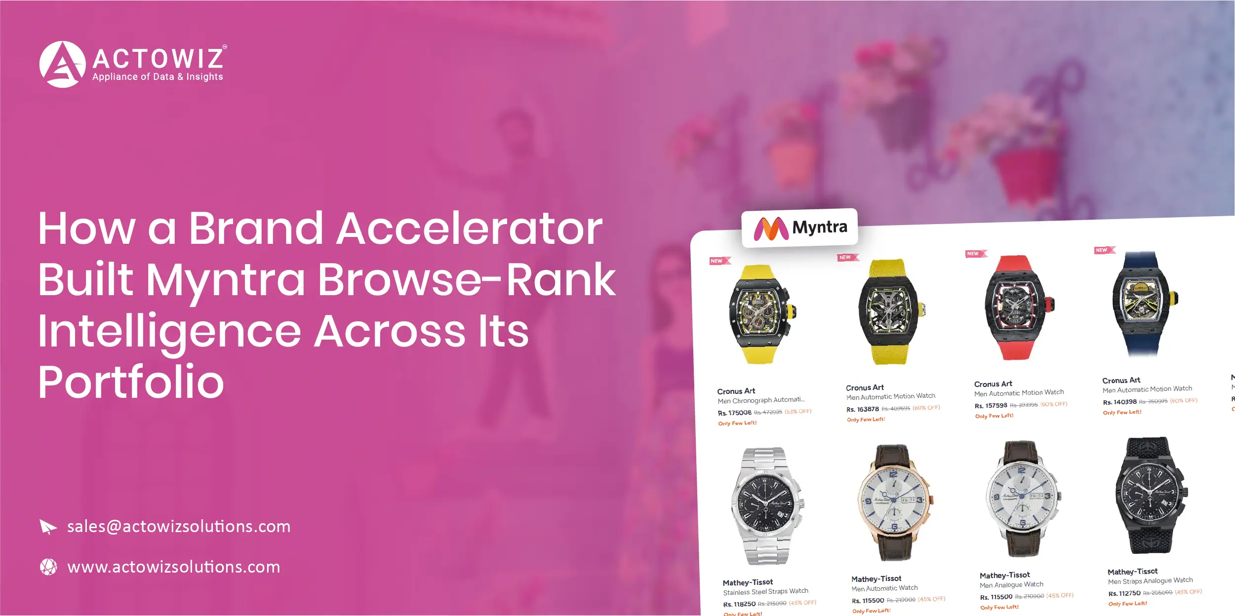 Brand Accelerator Myntra Browse-Rank Case Study